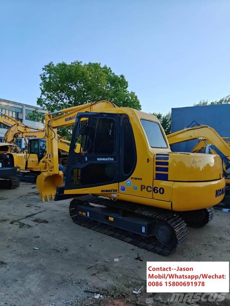 Komatsu PC 60 Mini pelle < 7t