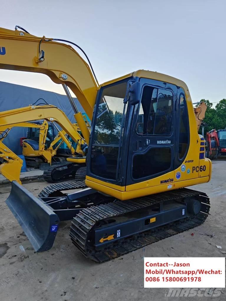 Komatsu PC 60 Mini pelle < 7t