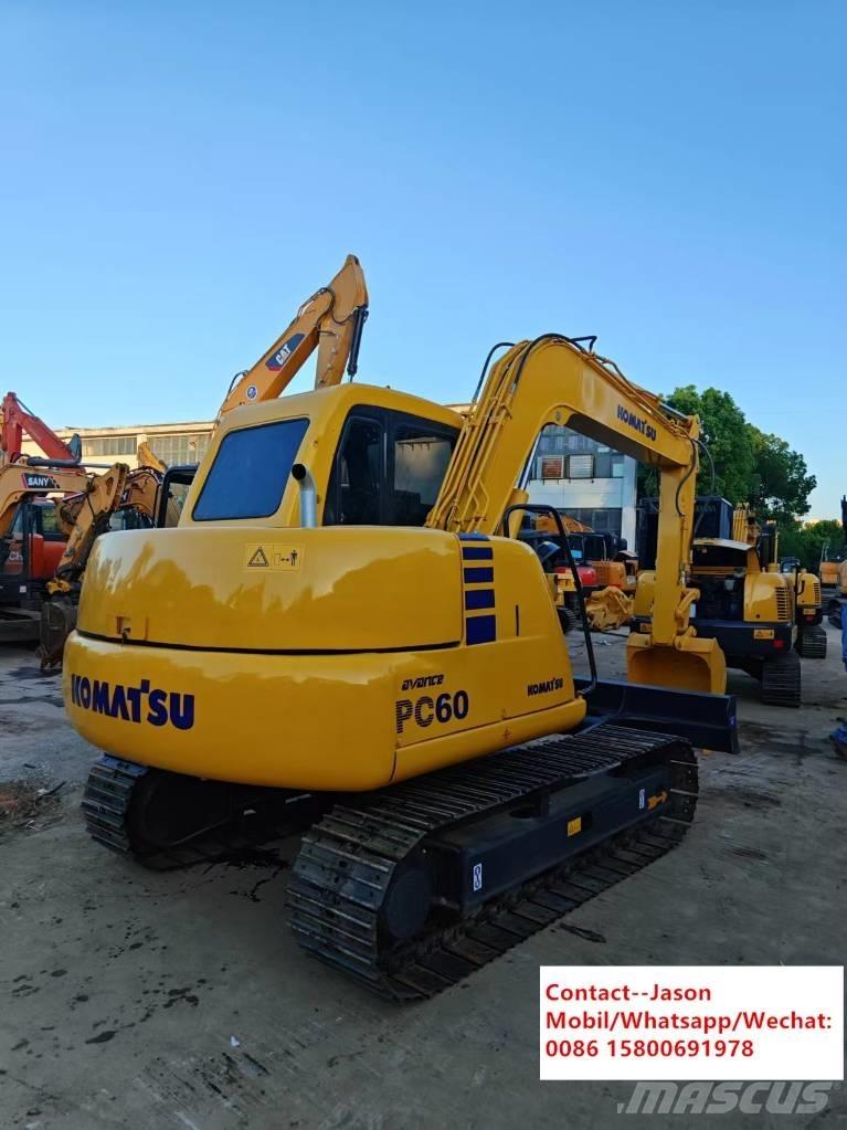 Komatsu PC 60 Mini pelle < 7t
