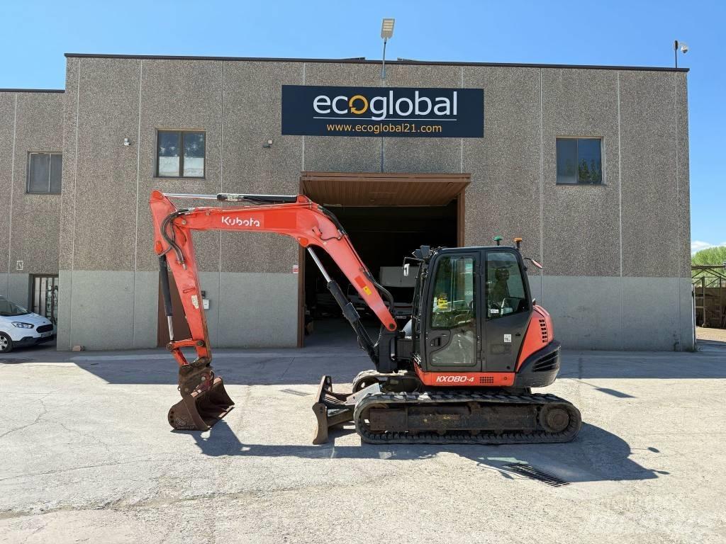 Kubota KX 080-4 Mini pelle 7t-12t