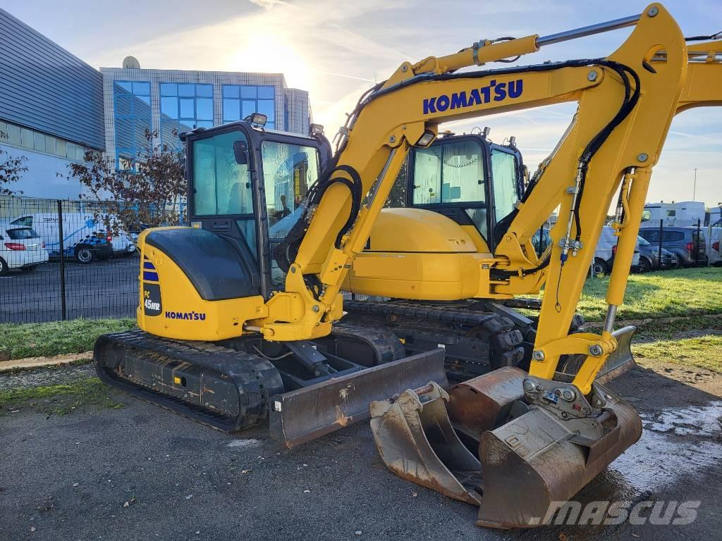 Komatsu PC45MR-5 Mini pelle < 7t