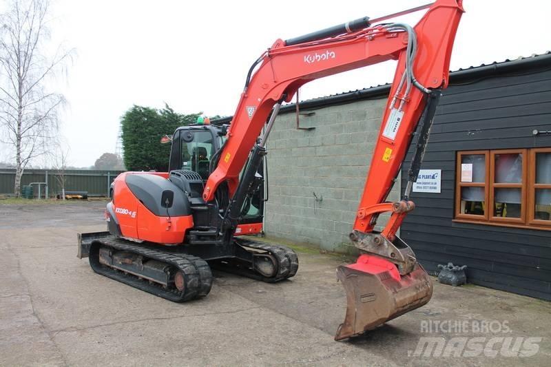 Kubota KX 080-4 Mini pelle 7t-12t