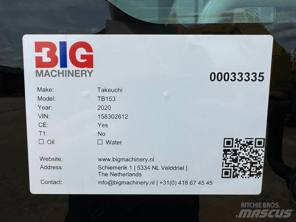 Takeuchi TB153 Pelle spéciale