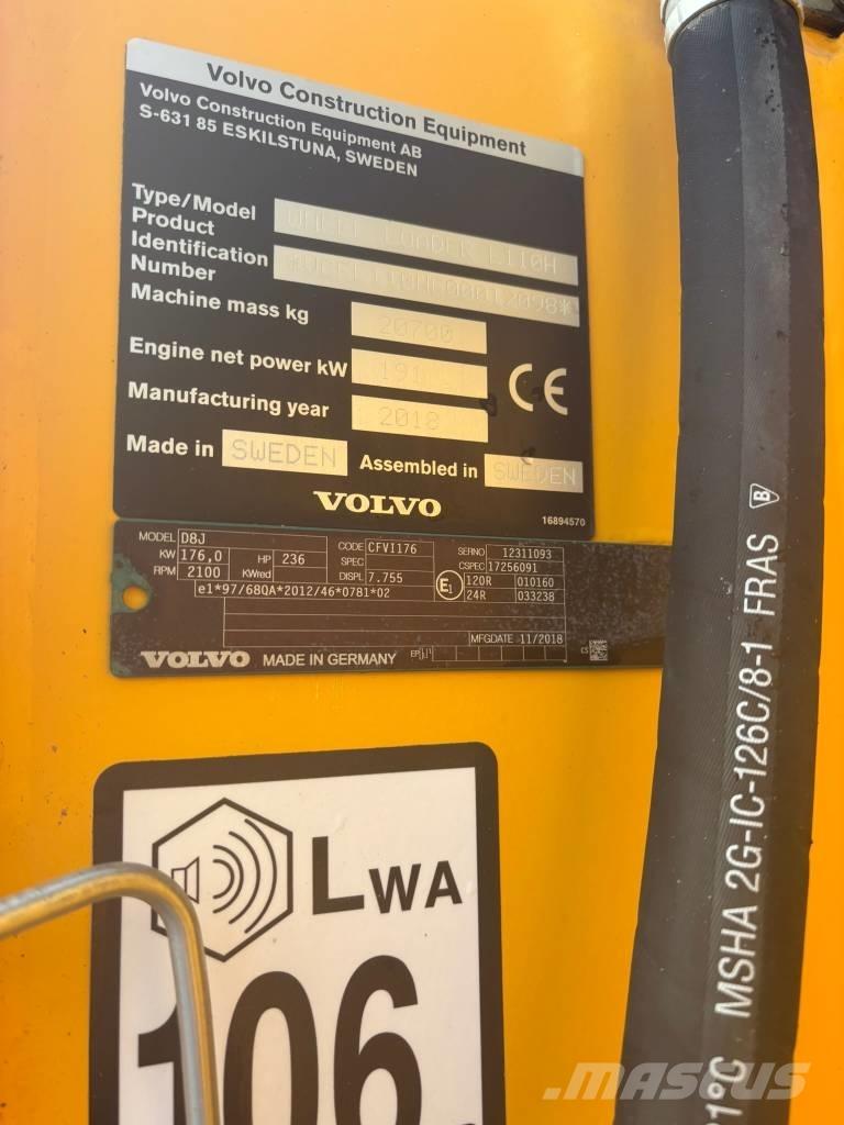 Volvo L 110 H Chargeuse sur pneus