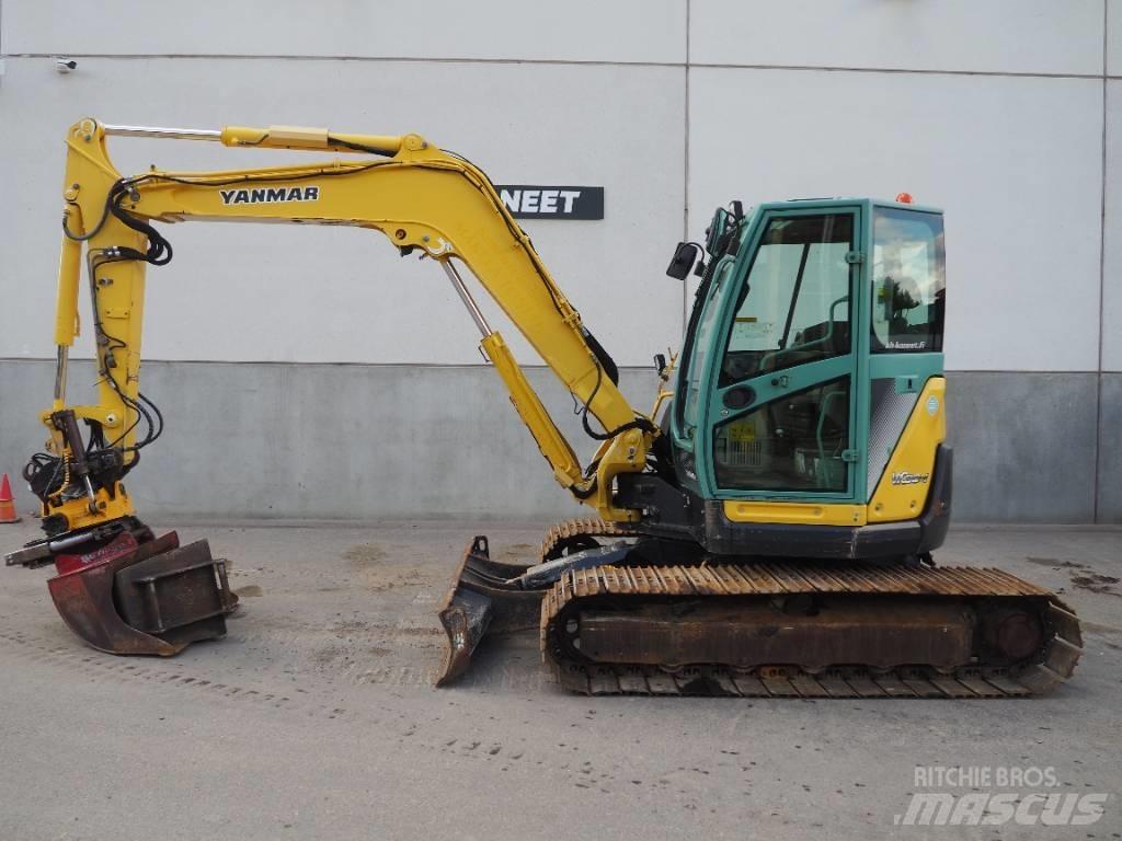 Yanmar Vio 80 Mini pelle 7t-12t