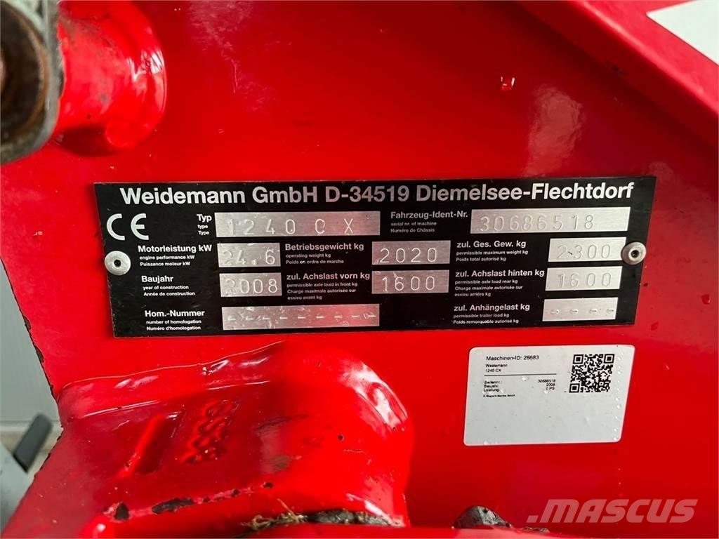 Weidemann 1240 CX Agriculture - Autres