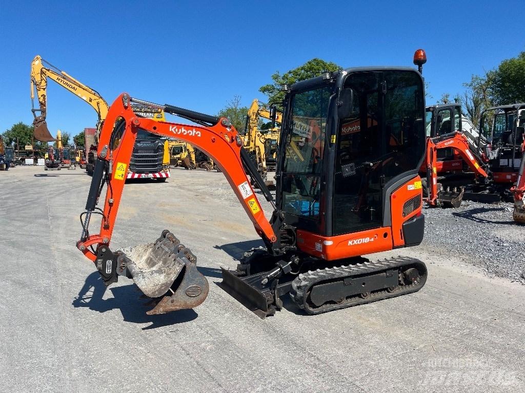 Kubota KX 018-4 Mini pelle < 7t