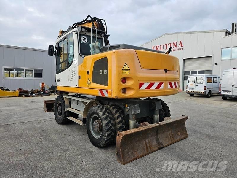 Liebherr A916 Pelle sur pneus