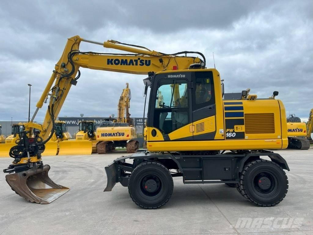 Komatsu PW 160-11 Pelle sur pneus