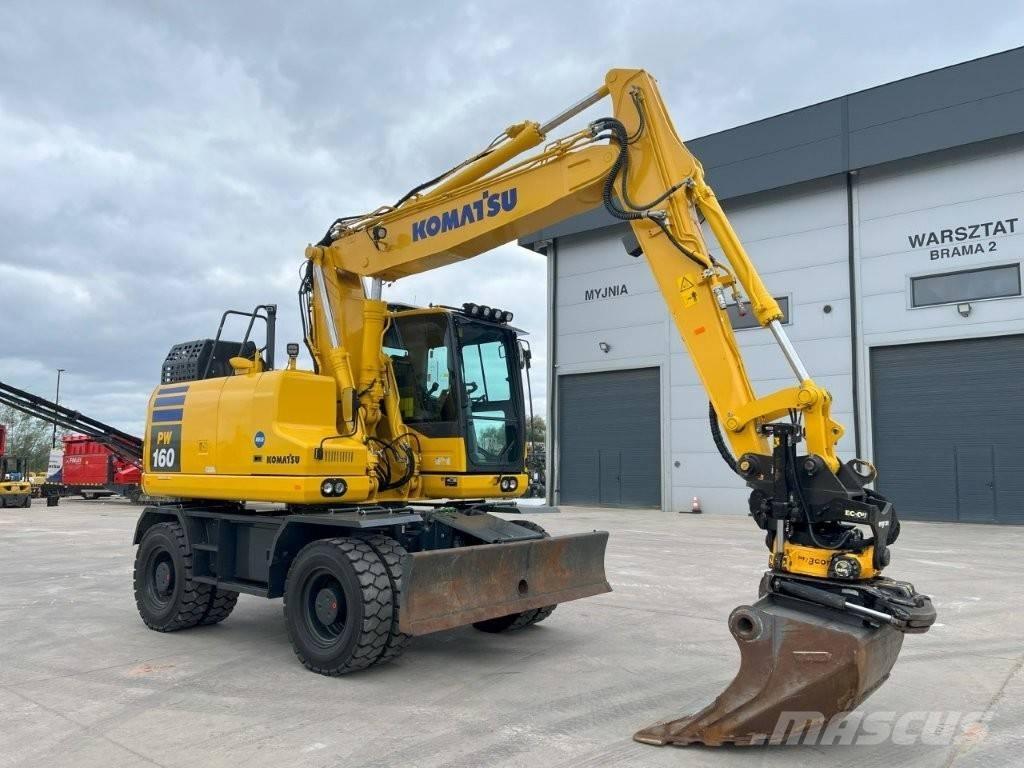 Komatsu PW 160-11 Pelle sur pneus