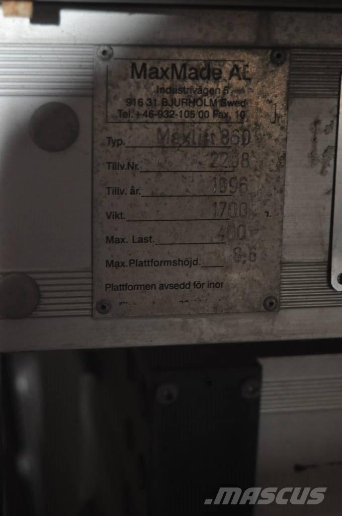  Max Made AB SAXLIFT Manutention - Autres