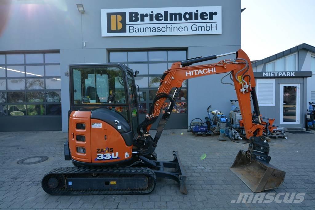 Hitachi ZX 33 U-6 Mini pelle < 7t