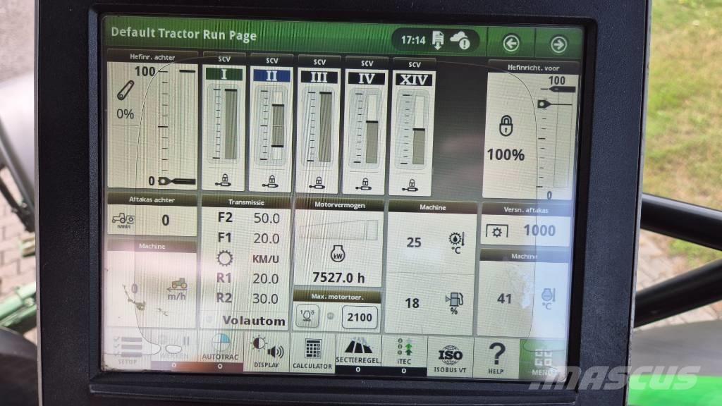John Deere 6195 R Tracteur