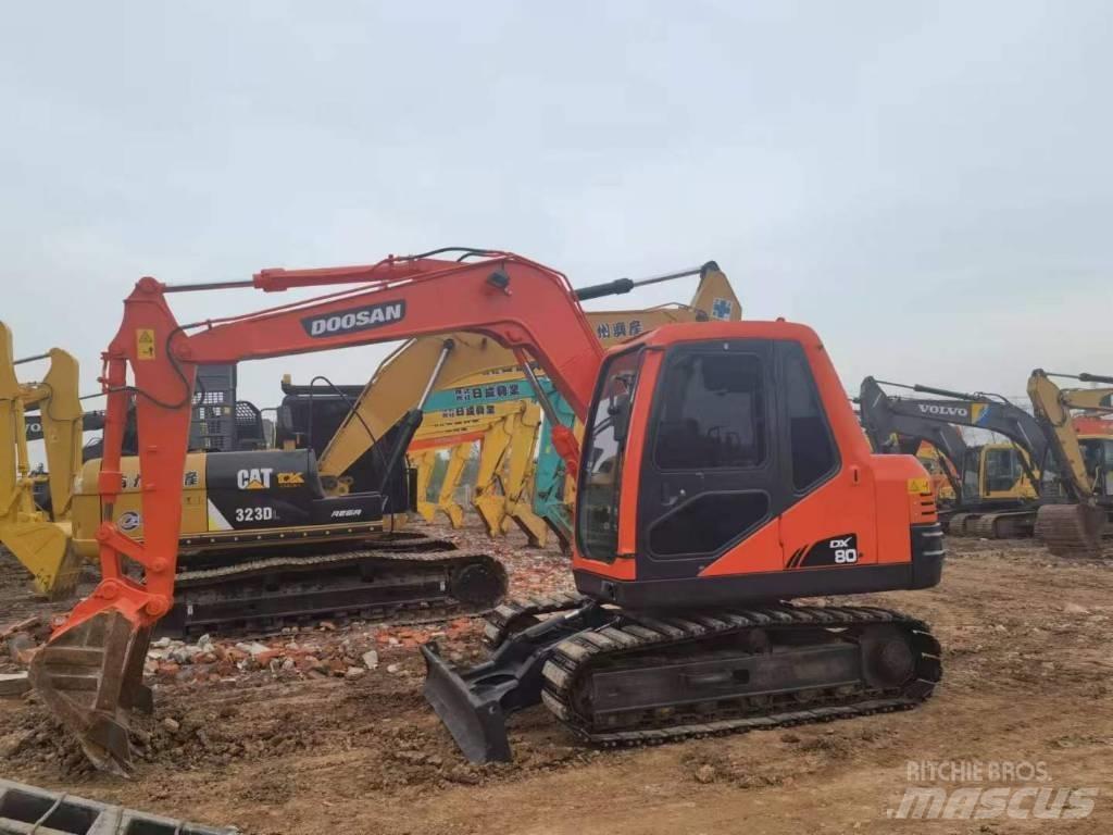 Doosan DX 80 Mini pelle 7t-12t