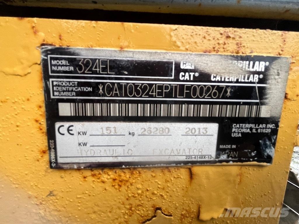 CAT 324 E Pelle sur chenilles