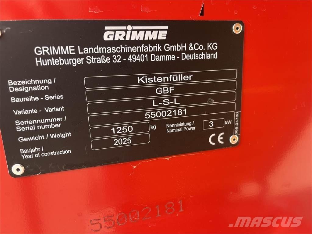 Grimme GBF LSL Tapis élévateur