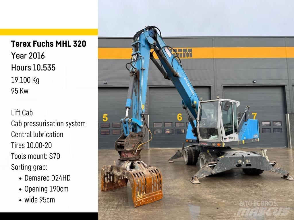 Fuchs MHL 320 Pelle à déchets