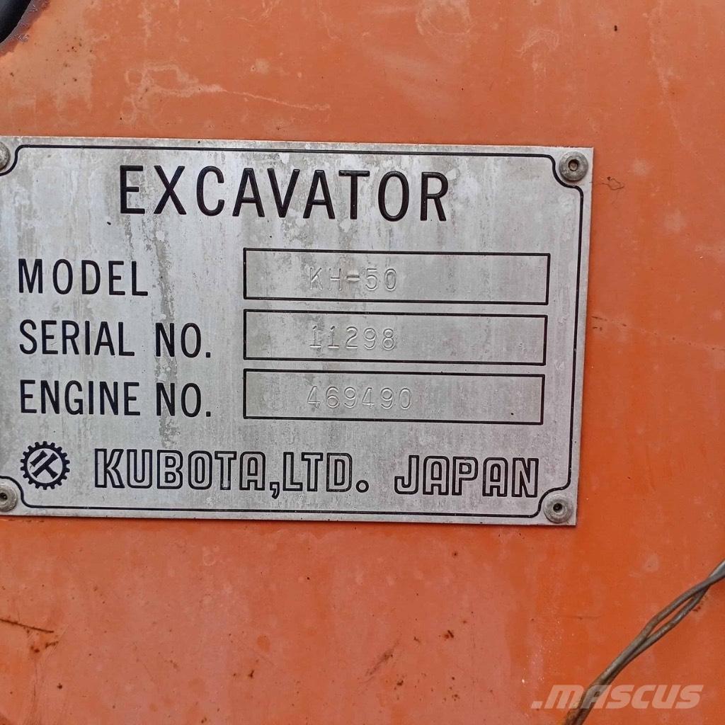 Kubota KH 50 Mini pelle < 7t