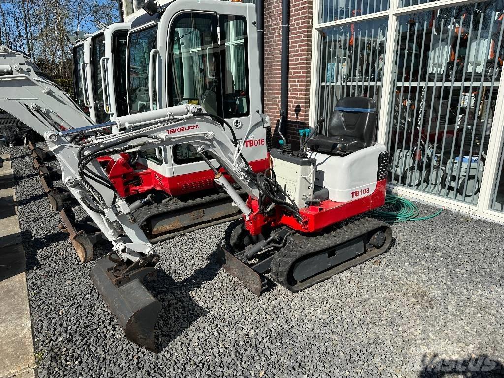 Takeuchi TB 108 Mini pelle < 7t