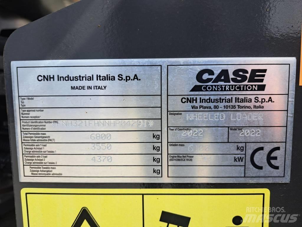 CASE 321 D Chargeuse sur pneus