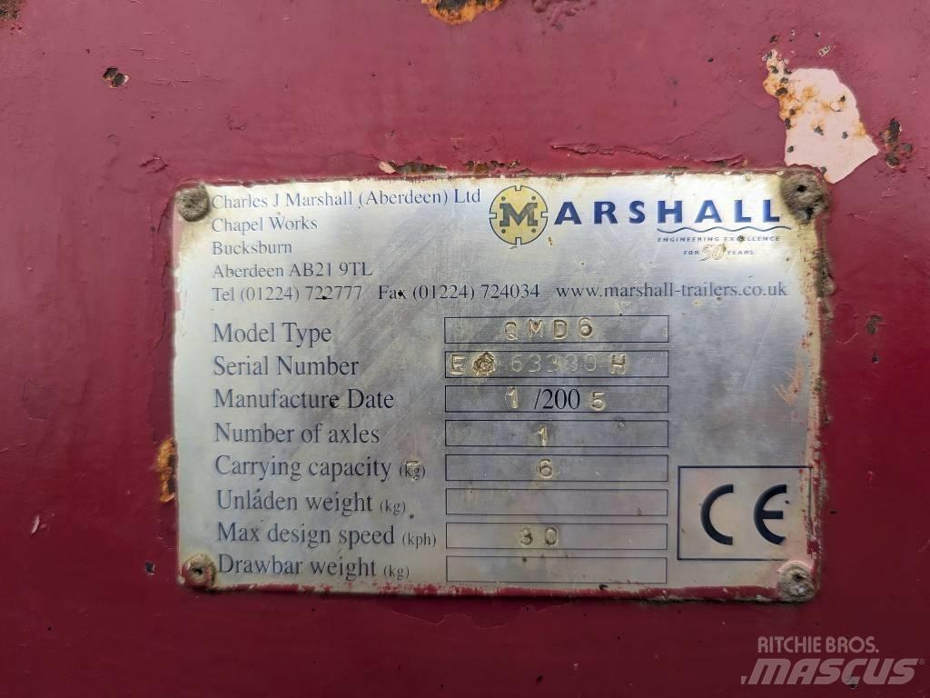 Marshall QMD6 Benne céréalière