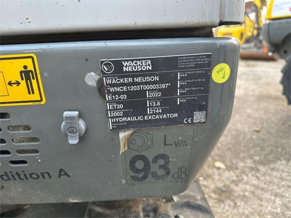 Wacker Neuson ET20 Pelle sur chenilles