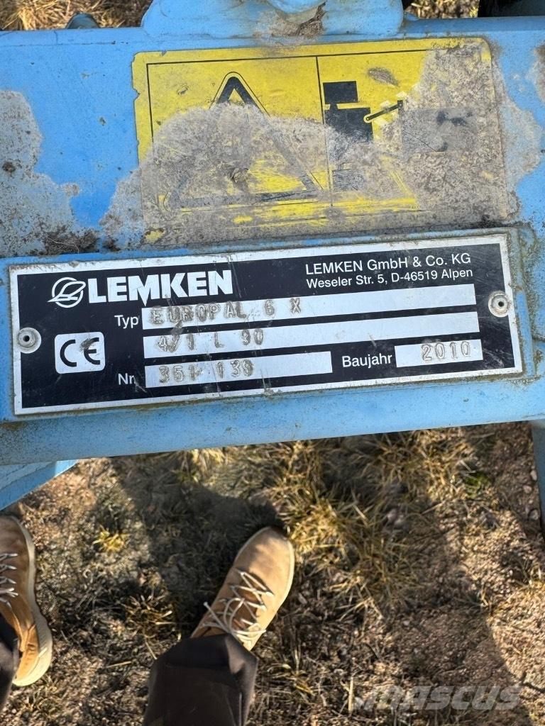 Lemken EurOpal 6 X Charrue réversible