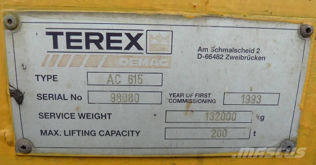 Demag AC 615 Grues tout terrain