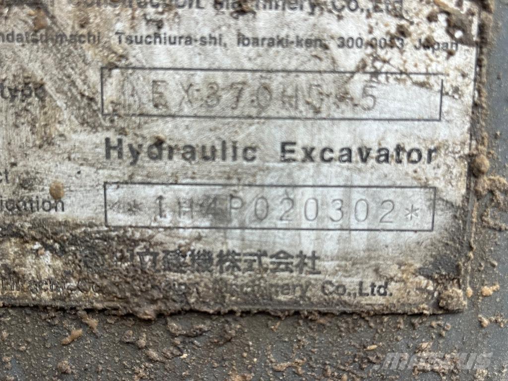 Hitachi Ex370-5 Pelle sur chenilles