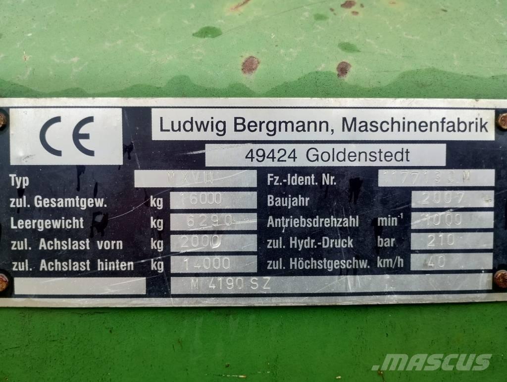 Bergmann M 4190 SZ Agriculture - Autres
