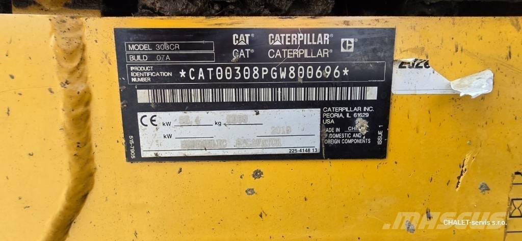 CAT 308 CR Mini pelle 7t-12t