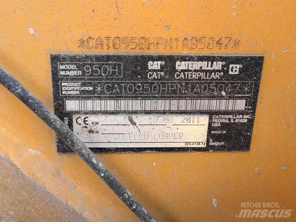 CAT 950H Chargeuse sur pneus