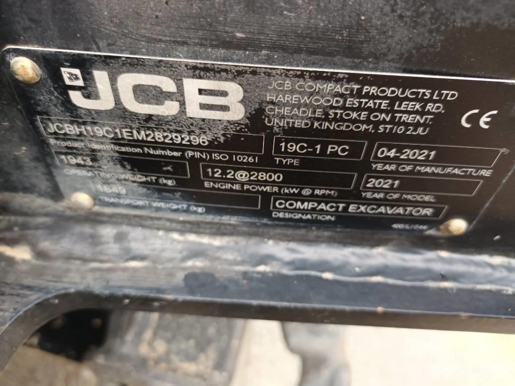 JCB 19 C-1 Mini pelle < 7t