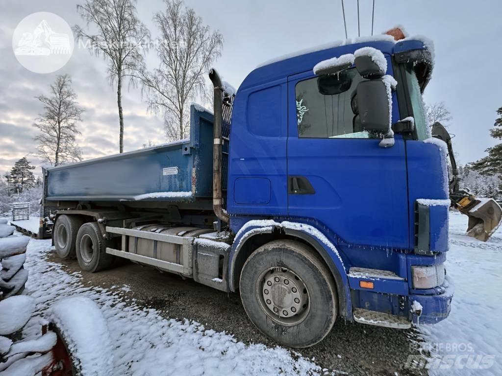 Scania R 124 GB 470 Camion ampliroll