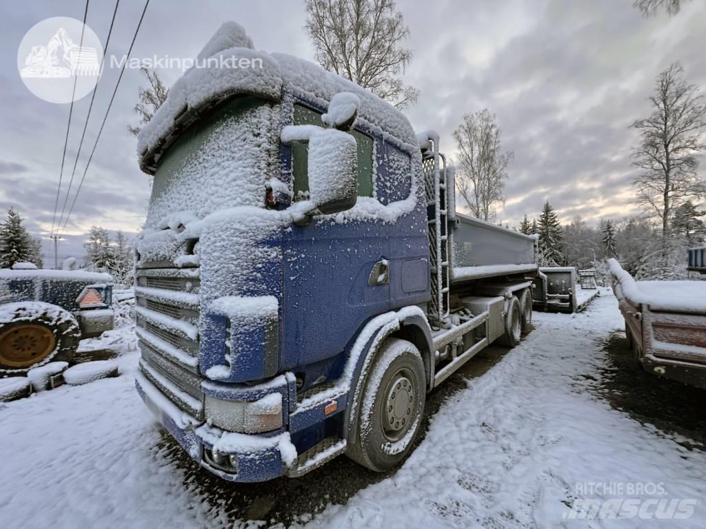 Scania R 124 GB 470 Camion ampliroll