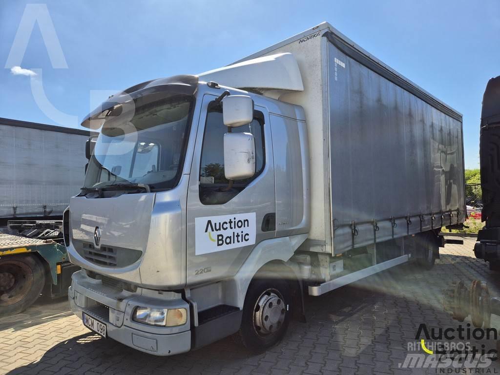 Renault Midlum Camion à rideaux coulissants (PLSC)