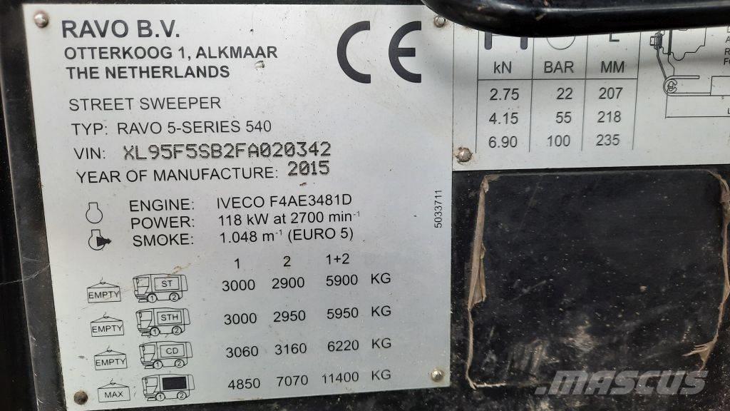 Ravo 540ST Balayeuse / Autolaveuse
