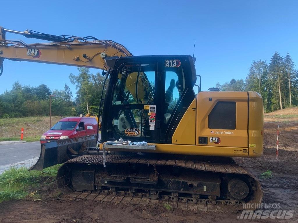 CAT 313 Pelle sur chenilles