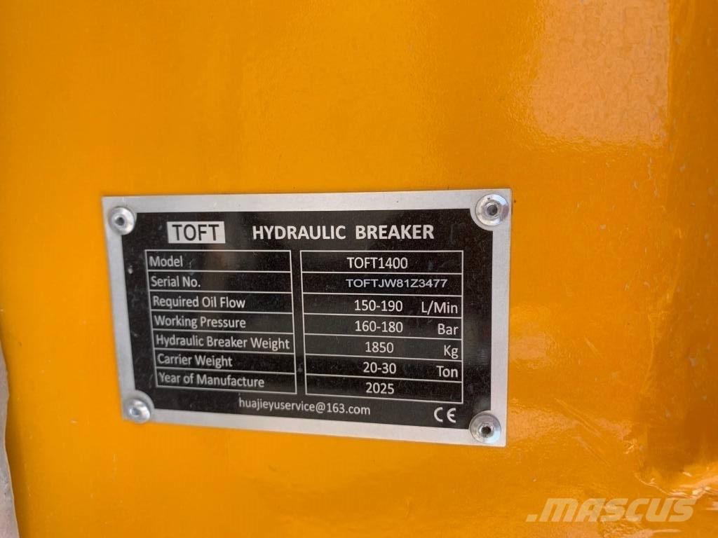  TOFT 1400 NEW Marteau hydraulique