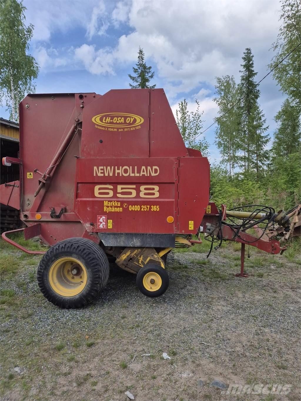 New Holland 658 Presse à balle ronde
