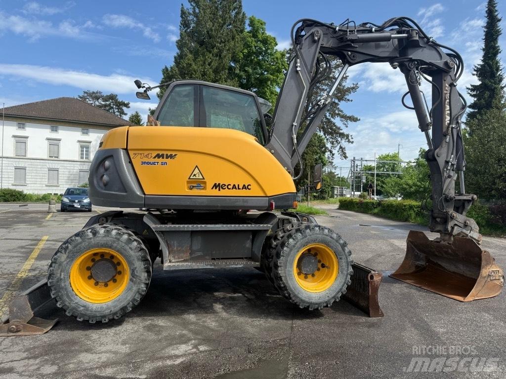 Mecalac 714 MW Pelle sur pneus