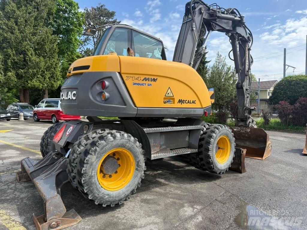 Mecalac 714 MW Pelle sur pneus