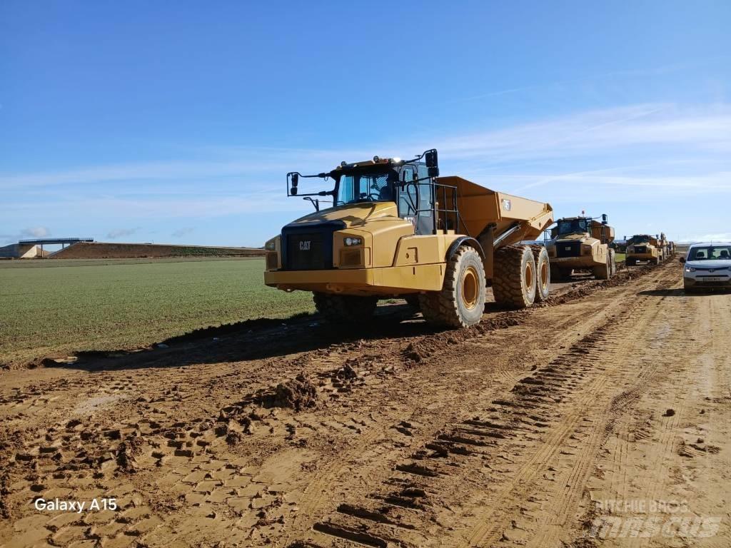 CAT 745 Tombereau articulé