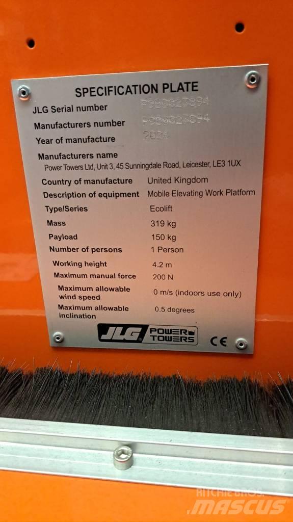 JLG Ecolift (NEW 2024) Autre nacelle élévatrice