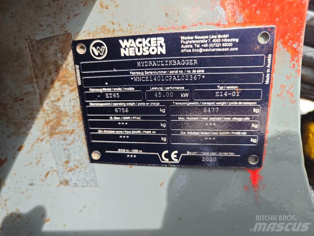 Wacker Neuson ET 65 Pelle sur chenilles