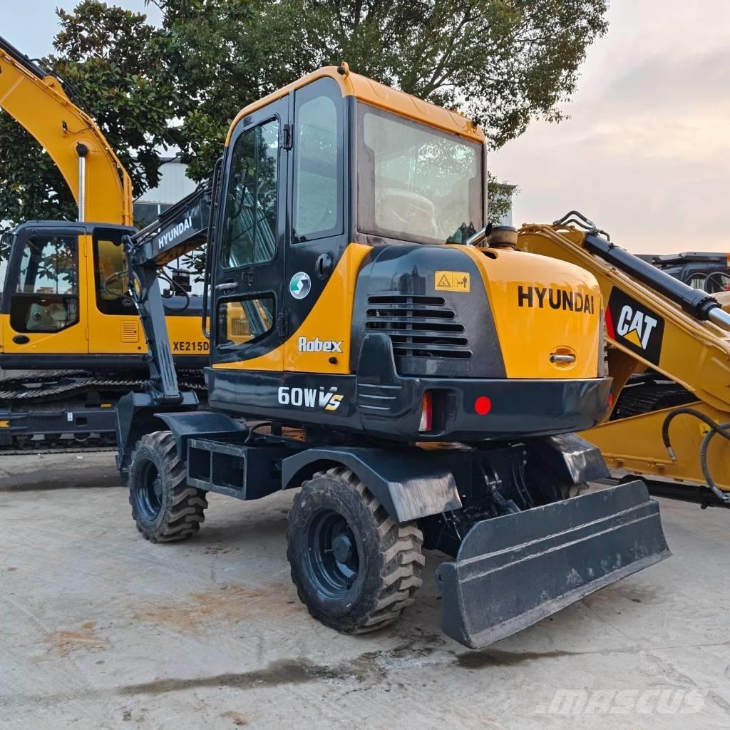 Hyundai Robex 60 W Pelle sur pneus