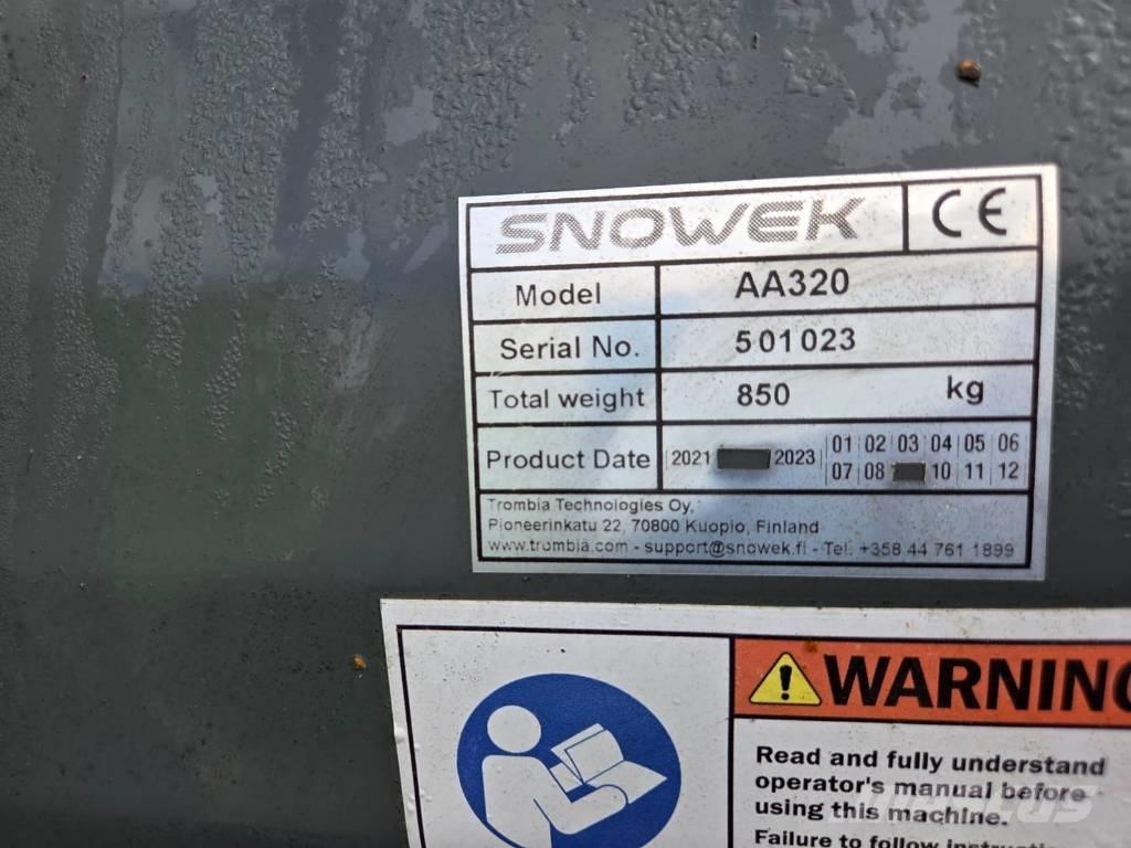 Snowek AA 320 Chasse neige