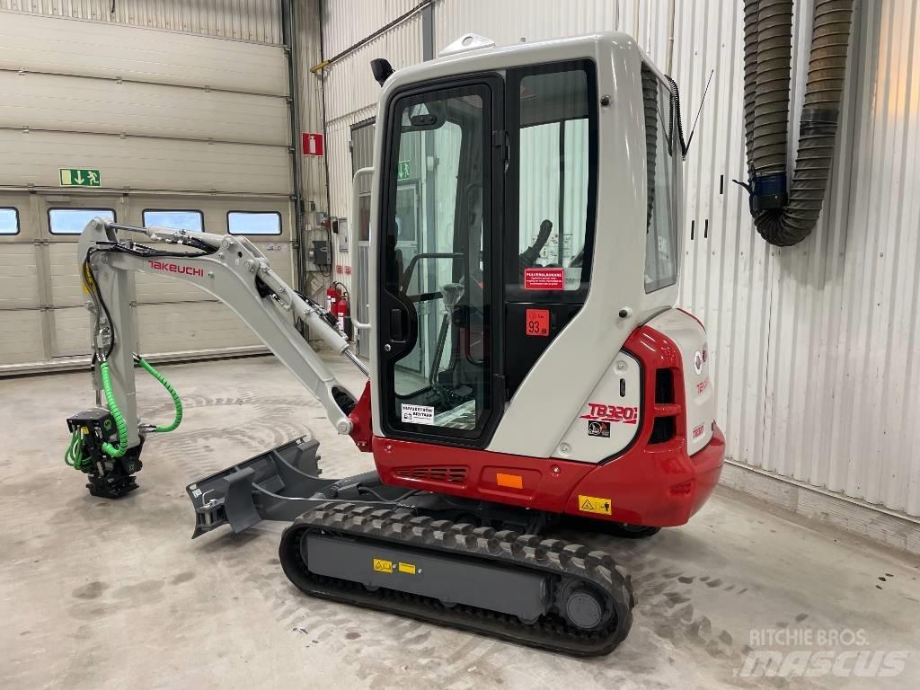 Takeuchi TB 320 Mini pelle < 7t