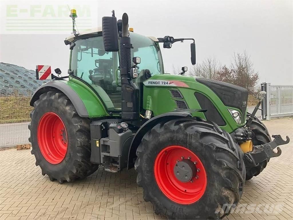 Fendt 724 s4 profi+ Tracteur