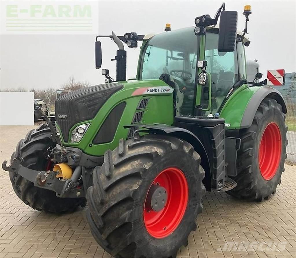 Fendt 724 s4 profi+ Tracteur